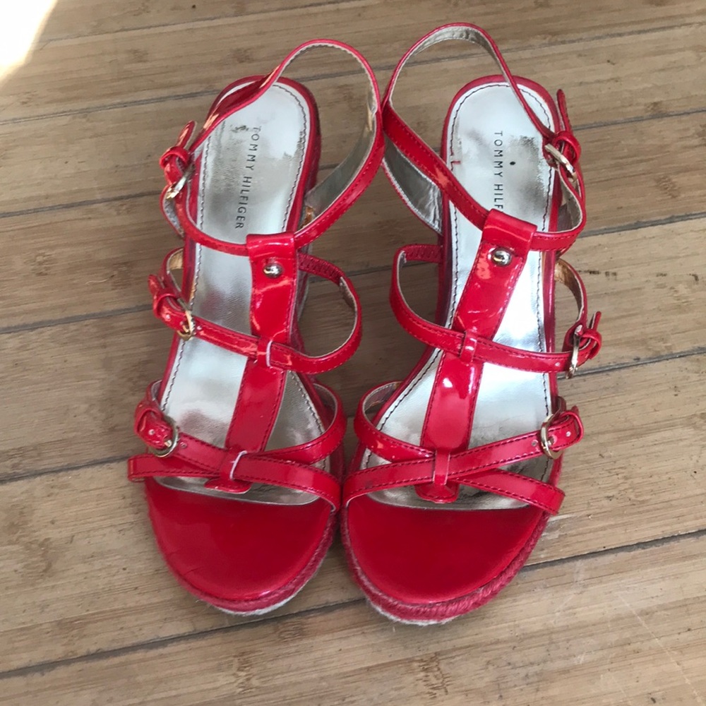 Tommy Hilfiger Espadrilles, size 8.5.